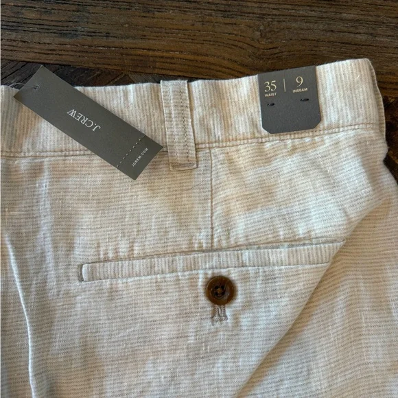 J. Crew Cream Flat Front Shorts Versatile Summer Essential - Picture 9 of 10